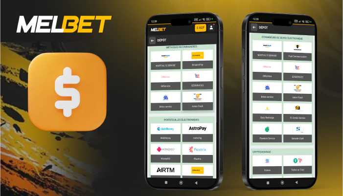 Dépôts et retraits rapides en XOF via l’appli Melbet Aviator