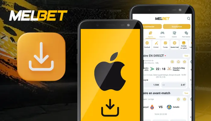 Installation de l'application Melbet sur iOS depuis l'App Store