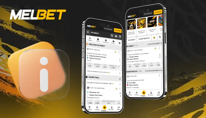 Avantages de l'application Melbet mobile pour parier et jouer au casino